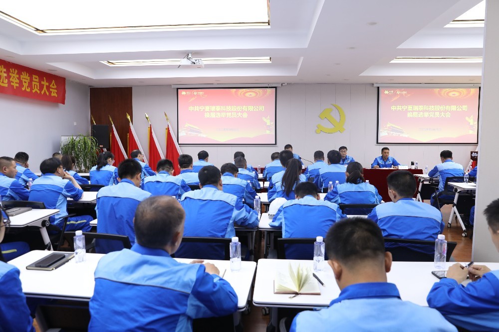 瑞泰公(gōng)司“兩委”換屆選舉黨員大會